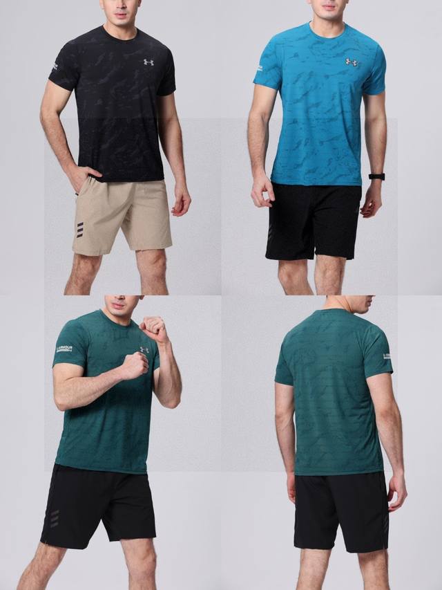 New ice silk smooth elastic breathable T-shirt High-end quality, cool touch nylo