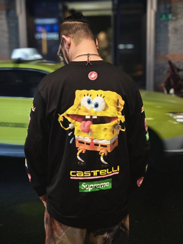 Supreme X Spongebob Squarepants Spongebob Squarepants X Castelli Joint Model Ss2