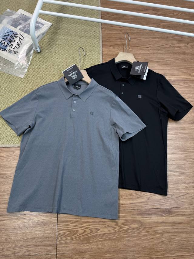 Kolon Sport Polo Shirt Outdoor Antibacterial Sunscreen 50+ Laminating Short Slee