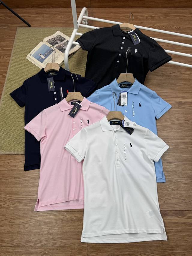 five-button women's Ralph Lauren five-button women's pony logo Polo Ralph Lauren
