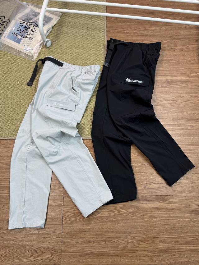 Detailed picture # Kolonsport 25th summer new lightweight casual trousers men's