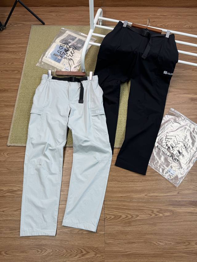 Kolonsport 25th summer new lightweight casual trousers men's outdoor windproof t