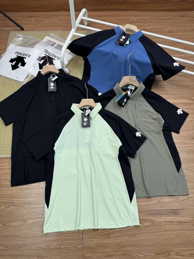 Descente 25 new summer style! Men's Dingjian ice silk cool sports running fitnes