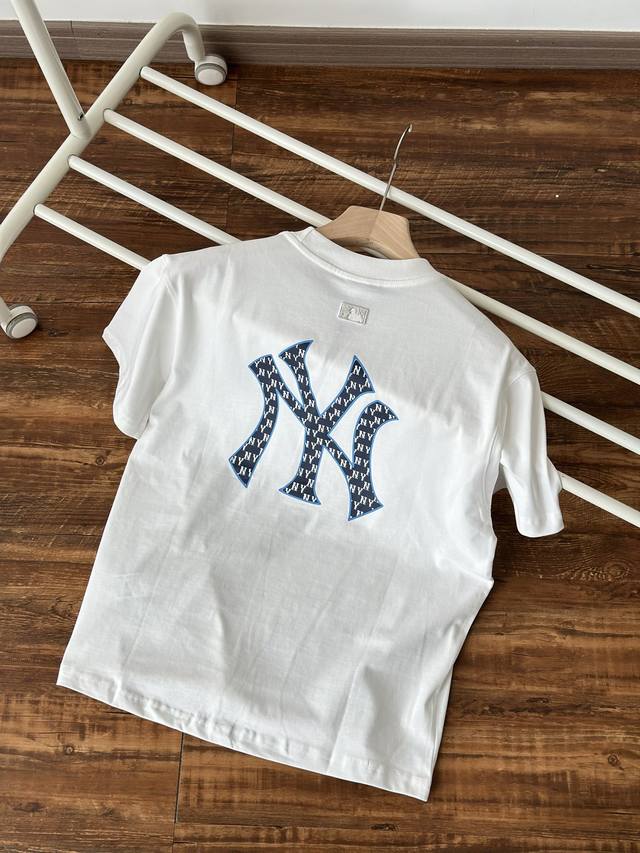 Mlb Men's and Women's Couples Old Flower Series Sports T-shirts with Big Logo Ca