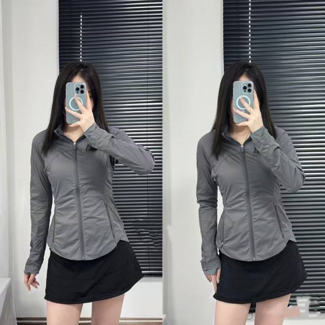 Graphite Gray - Lululemon sun protection clothing slim fit summer travel essenti