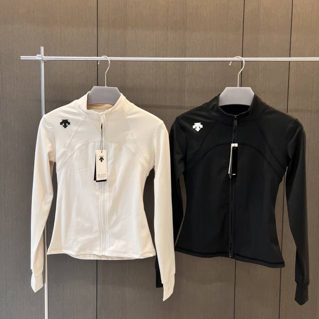 zipper jacket 25 Spring and Summer Descente women's sports running sun protectio