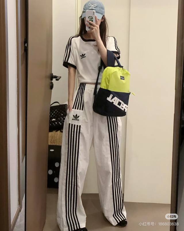 New arrival Original authentic Adidas women's simple casual trousers Whole order