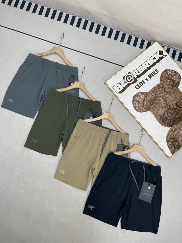 Arc'teryx Embroidered Logo Kragg Cotton Short Men's Casual Shorts Extremely brea