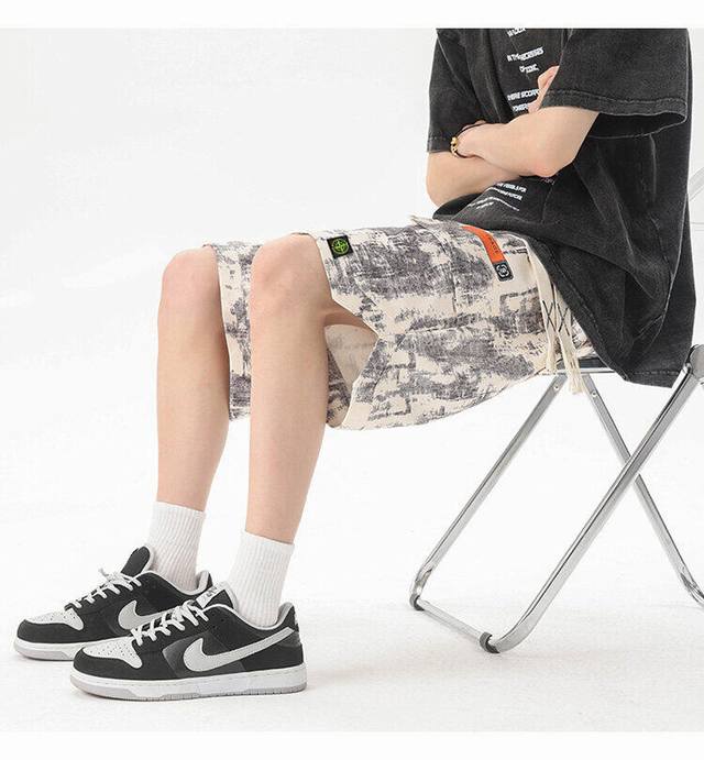 Stone Island Overseas Edition 25Ss New Three-color High-quality Casual Shorts! P