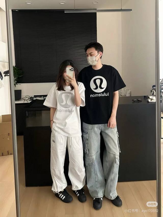 High quality Product name: Lululemon 24Ss spring and summer new 3D letter patter