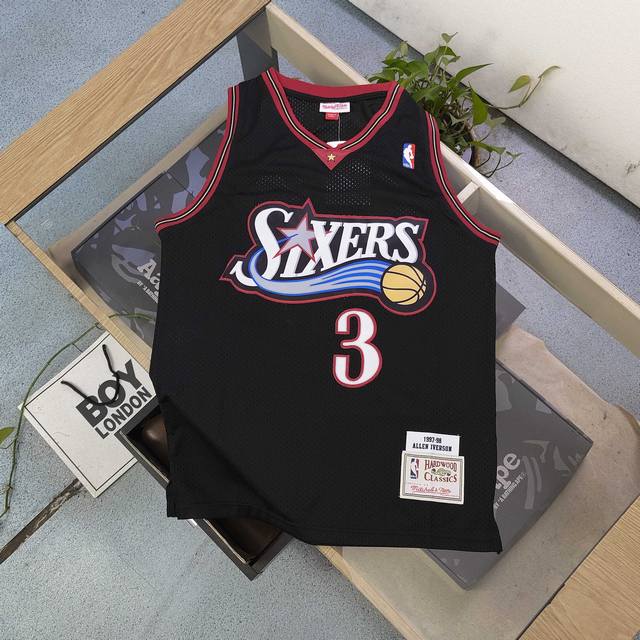 New Model No.: Yss80 Top embroidery 2025 New NBA Nike Philadelphia 76ers Allen I