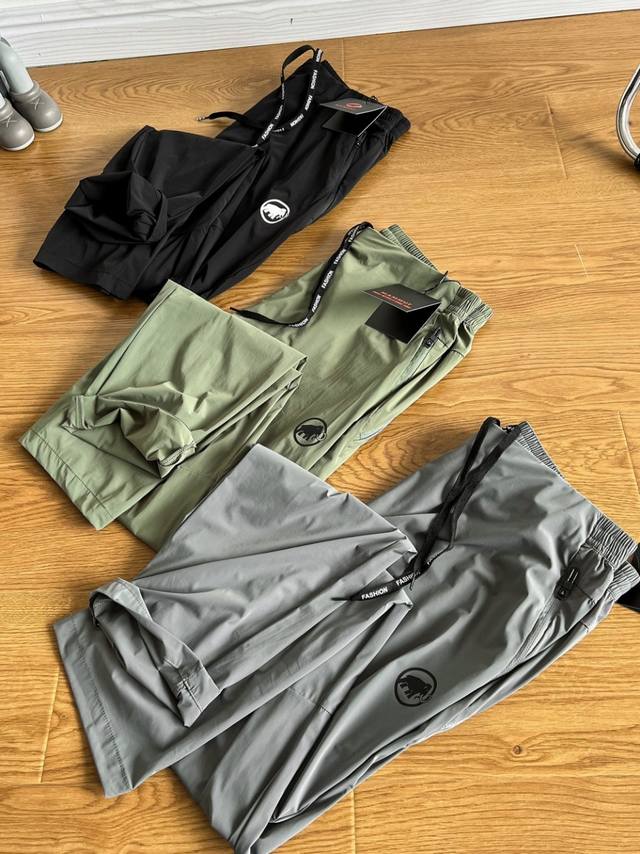New arrival 2650 Mammoth outdoor sports pants men's pants summer thin ice silk q