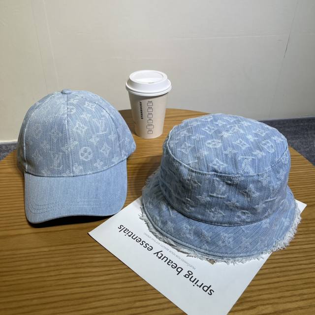 Lv full print fisherman hat baseball cap