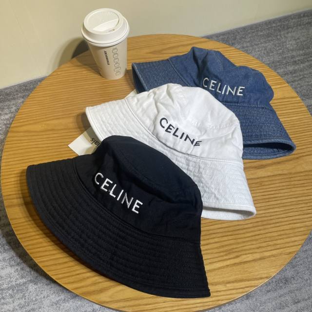 Celine denim bucket hat