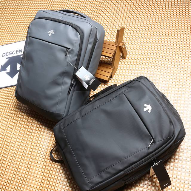 Descente men's large-capacity business and leisure travel waterproof, simple and