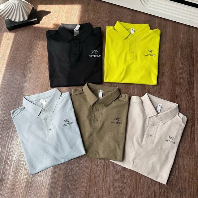 New summer style Polo taped pockets Black apricot yellow light blue brown green