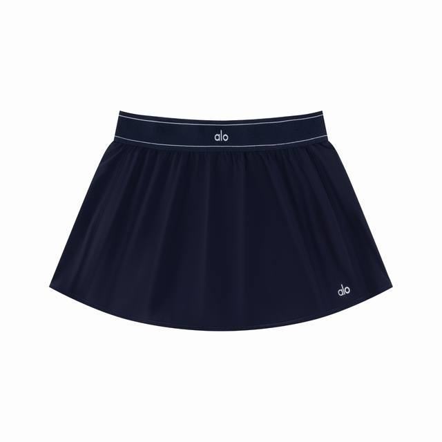 Top quality Alo 25 new spring and summer sun protection yoga skirt High waist A-