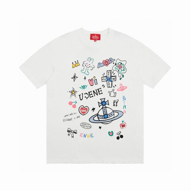 Exclusive style Vivienne West Wood Queen Mother Vivian Saturn personality graffi