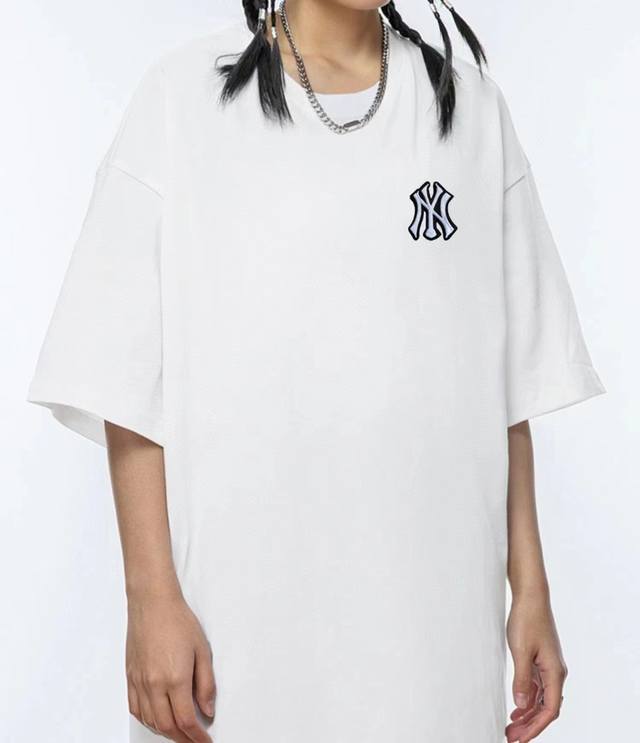 10,000-needle embroidery Mlb Yankees letters Basic Loog versatile 260g heavyweig