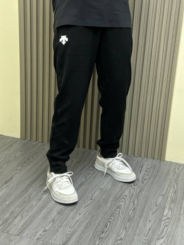 2025 Descente casual tapered trousers Descente men's Feilo cotton outdoor casual