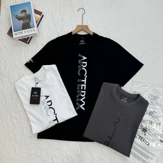 Arc'teryx personalized letter logo casual sports short-sleeved T-shirt - The pat