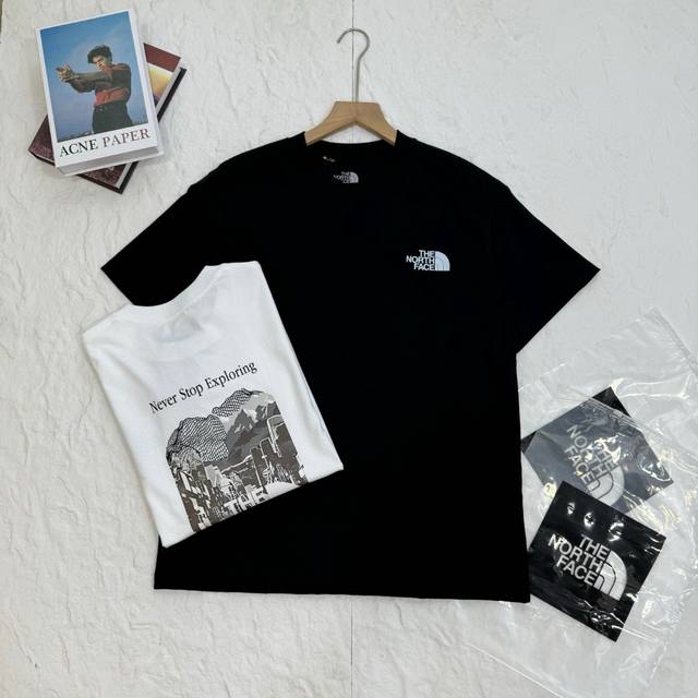 The North Face 25Ss Tnf Urban Outdoor Series Printed Couple Short Sleeve T-shirt