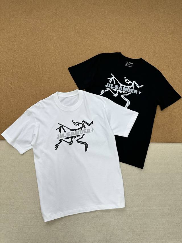 Arc'teryx X Jil co-produced 25Ss summer classic letter print short-sleeved T-shi
