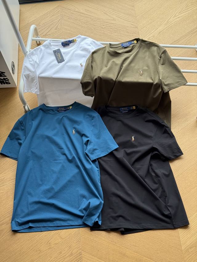 Polo Ralph Lauren Ralph color horse logo slim fit cotton comfortable short sleev