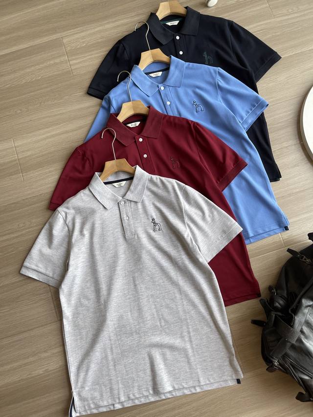 Hazzys Summer Business Casual Antibacterial Polo Short Sleeve Cool T-shirt for M