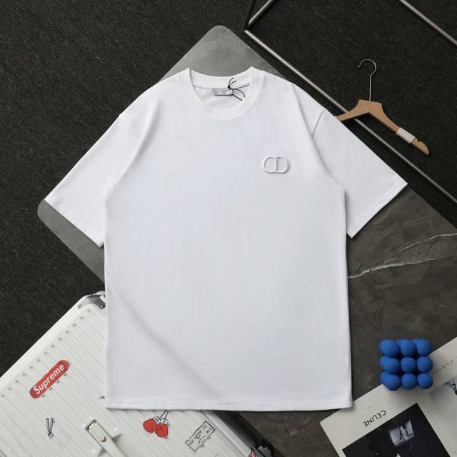 Top replica high-end customization Dior Dior new classic small logo CD embroider