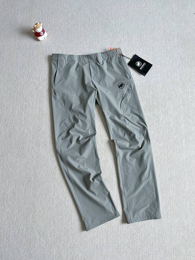 Unlock a new outdoor experience, Mammut's high-end glued quick-drying pants are
