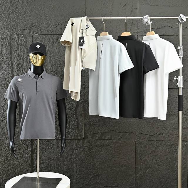 Descente's 2025 summer new classic short-sleeved Polo shirt is here! ! Good brea