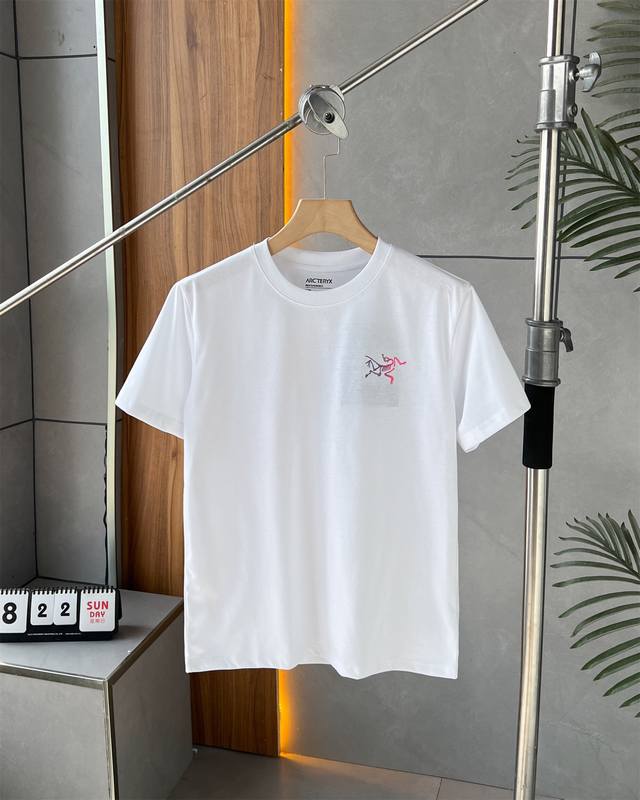 Arc'teryx Kragg Cotton gradient color big logo short sleeve, unlocking a new hei