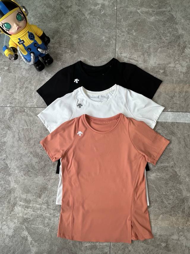 for Descente Women's Training series women's quick-drying short-sleeved T-shirt