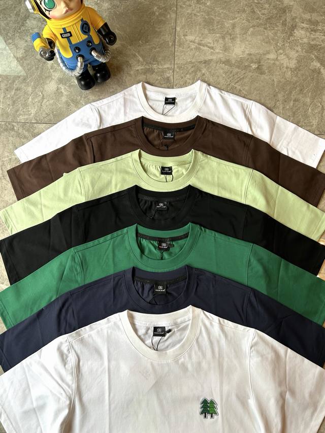 In stock Kolonsport clone co-branded summer camping couple T-shirts, seven-color