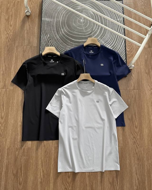 Kolon Sport seamless ice silk Kolon round neck T-shirt short-sleeved hiking roun