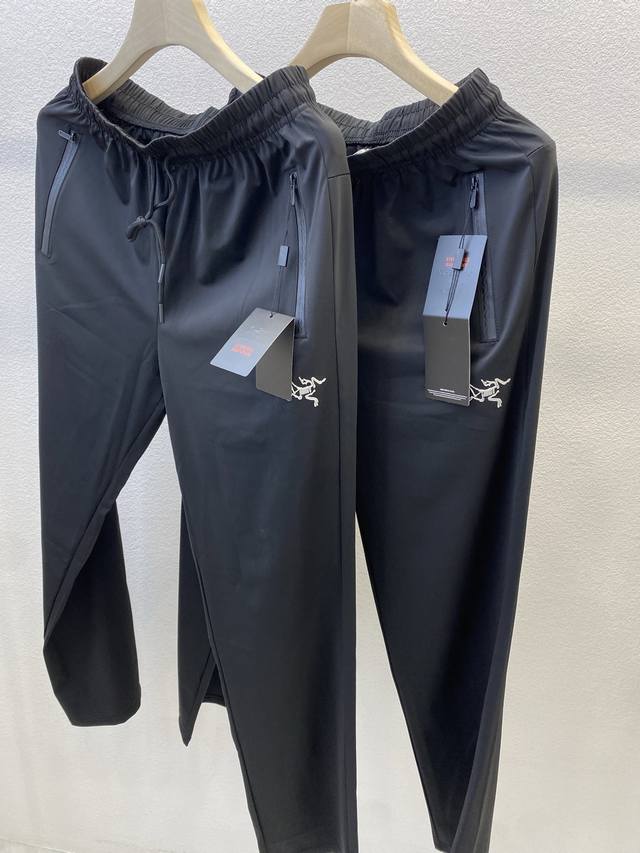Arc'teryx Ice Silk Quick Dry Casual Pants Color: Black Size: M-4Xl