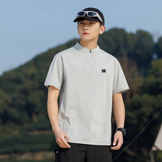 New Kolon short-sleeved quick-drying light business summer outdoor dual-use T-sh