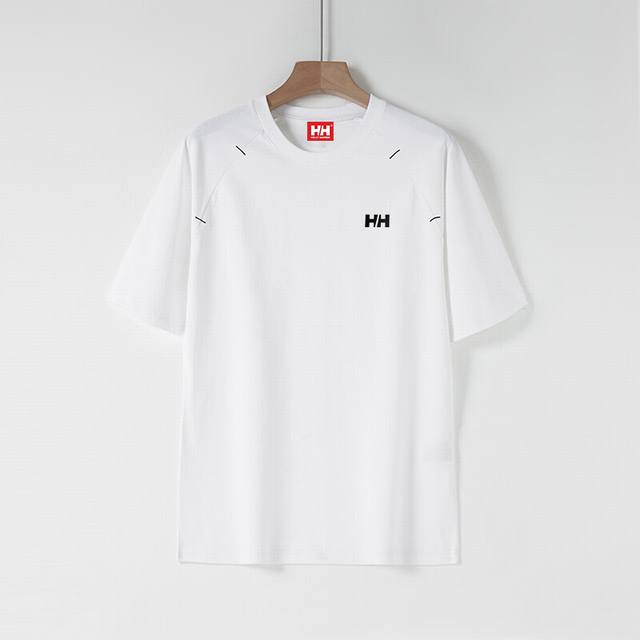 New Jelly Hansen new functional short-sleeved T-shirt. Classic Hh silicone logo