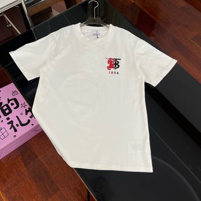 Burberry Burberry Warhorse Tb Contrast Logo Equestrian Knight Short Sleeve T-shi