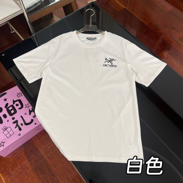 Arc'Teryx popular embroidered small label couple round neck T-shirt