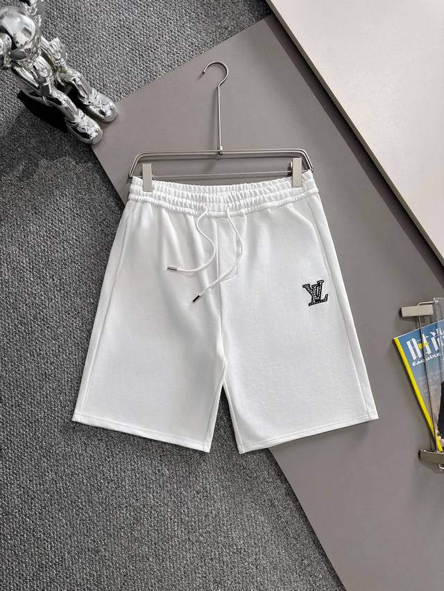 high version Lv 2025 new light luxury high-density overlapping embroidery Logo b