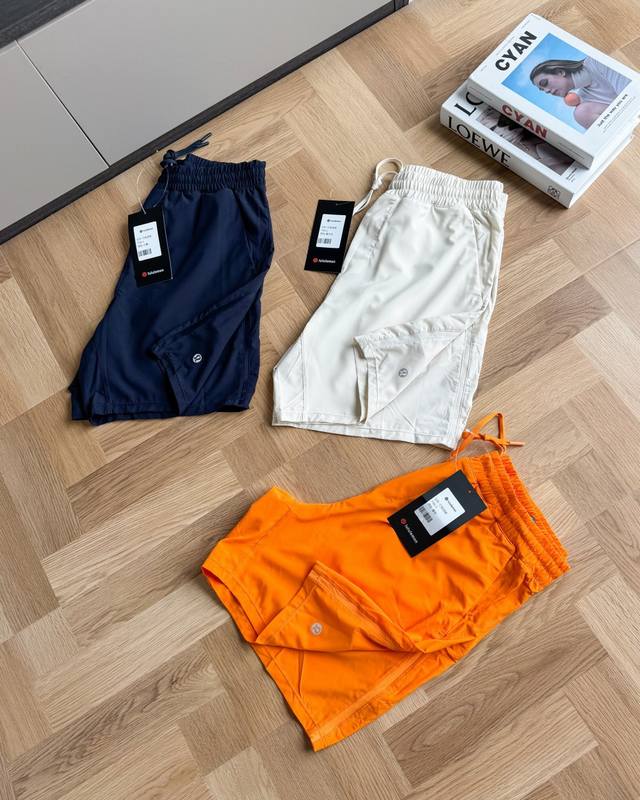 Color: Black White Orange Size: M to Xxl Pace Breaker Men's Sports Shorts 7 *Unl