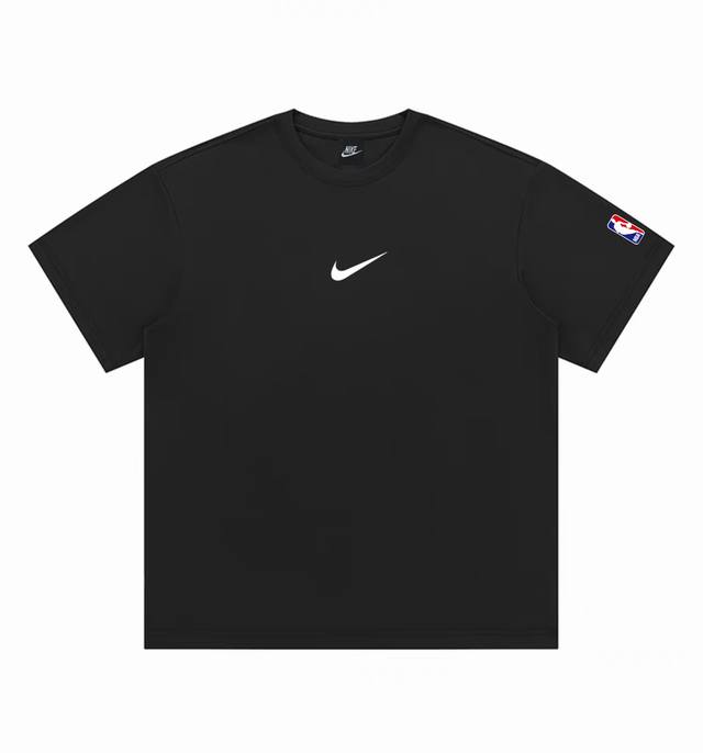 Nike x Fear Of God x NBA three-party joint Nike Fogess round neck short sleeve h