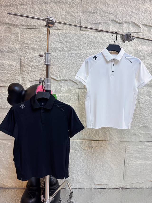 Descente Movement Mapping short-sleeved Polo, decoding running posture with tech
