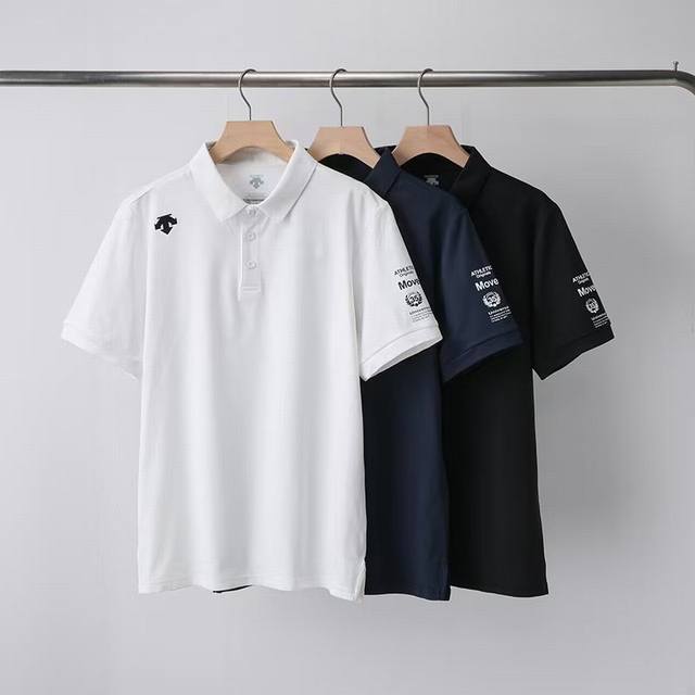Size Xs-3Xl Official website one-to-one replica Descente solid color logo Logo U