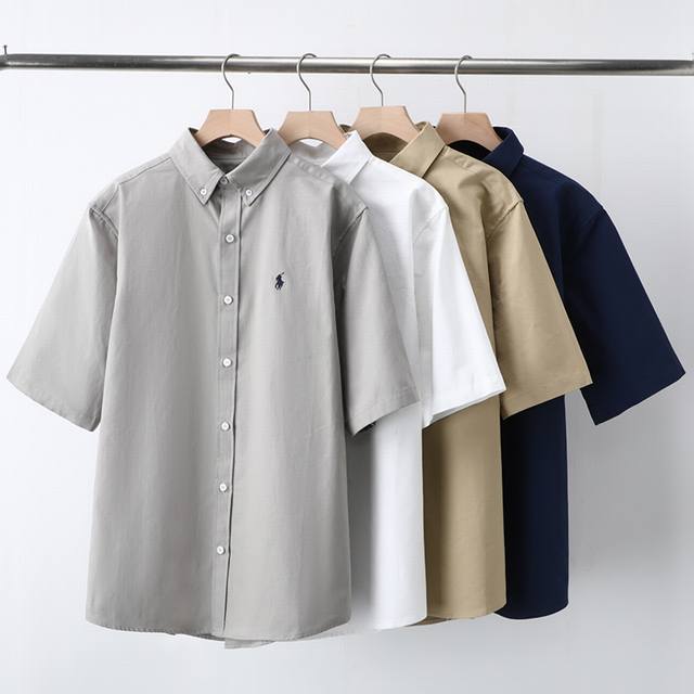Ralph Lauren Polo Spring and Summer new short-sleeved shirt couple style, classi