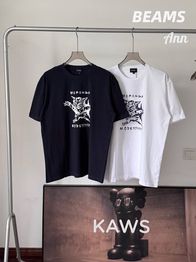 Beams's cat short-sleeved shirt is a new model at the counter | Two colors avail