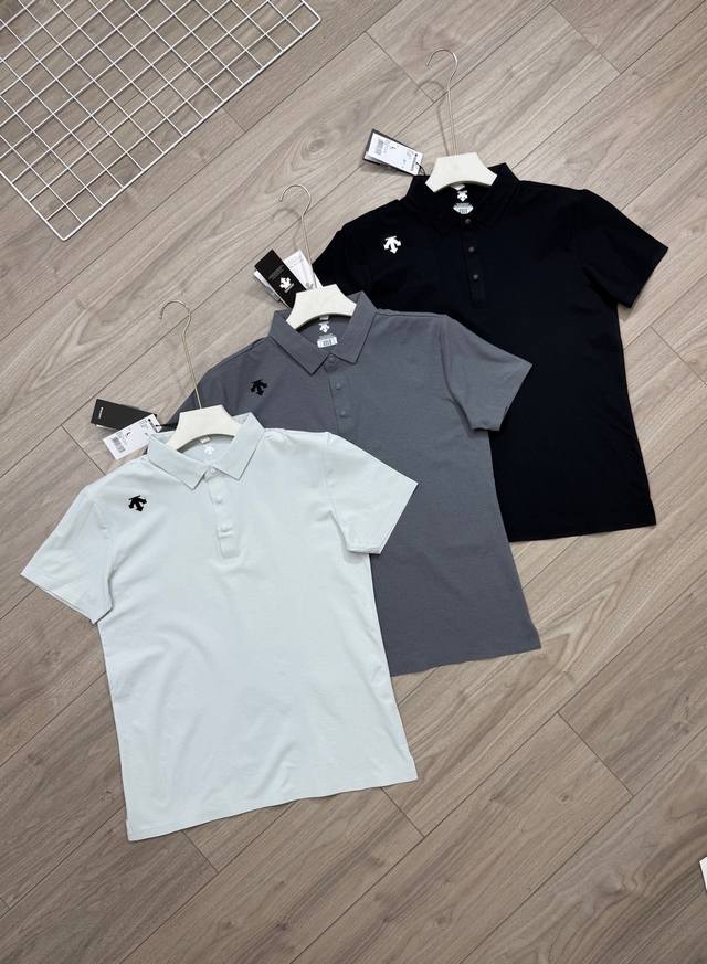 Details of the new Descente quick-drying Polo shirt Descente quick-drying Polo s