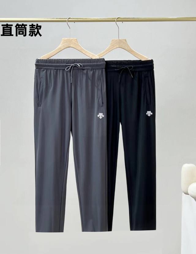 Run volume! Straight version 2025Descente summer ice silk stretch quick-drying s